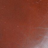 English Cowhide Leather Chesterfield Armchair