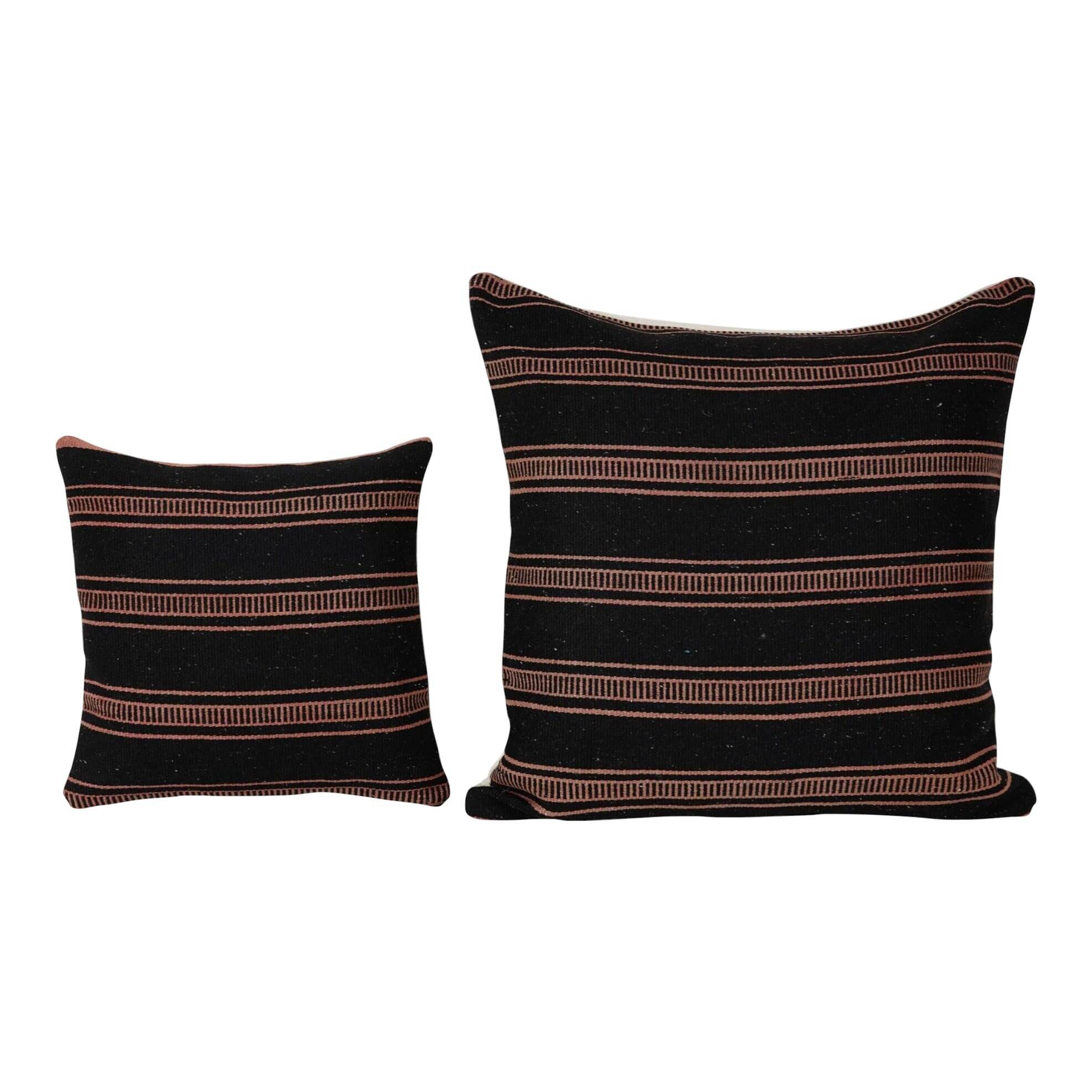 Set of 2 vintage Turkish cushion covers 41x41 cm