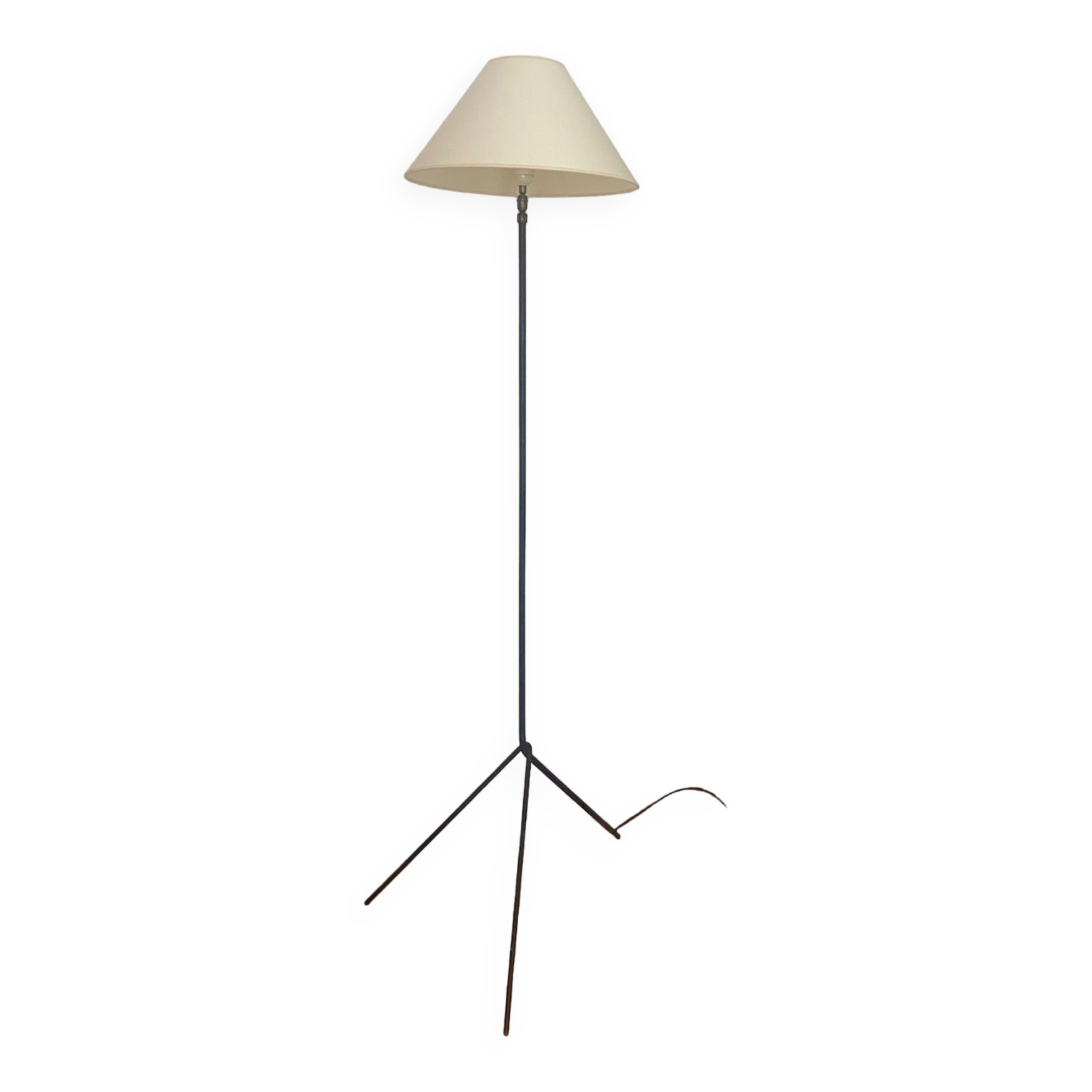 Vintage tripod floor lamp 1950