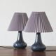 Ceramic Table Lamp from Søholm Stentøj, Denmark, 1960s, Set of 2