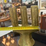 Artisanal chandelier in solid brass – Unique piece – Chad