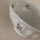 2 Antique Faceted Bowls with Small Flower Pattern PL France