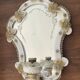 Murano glass mirror wall light