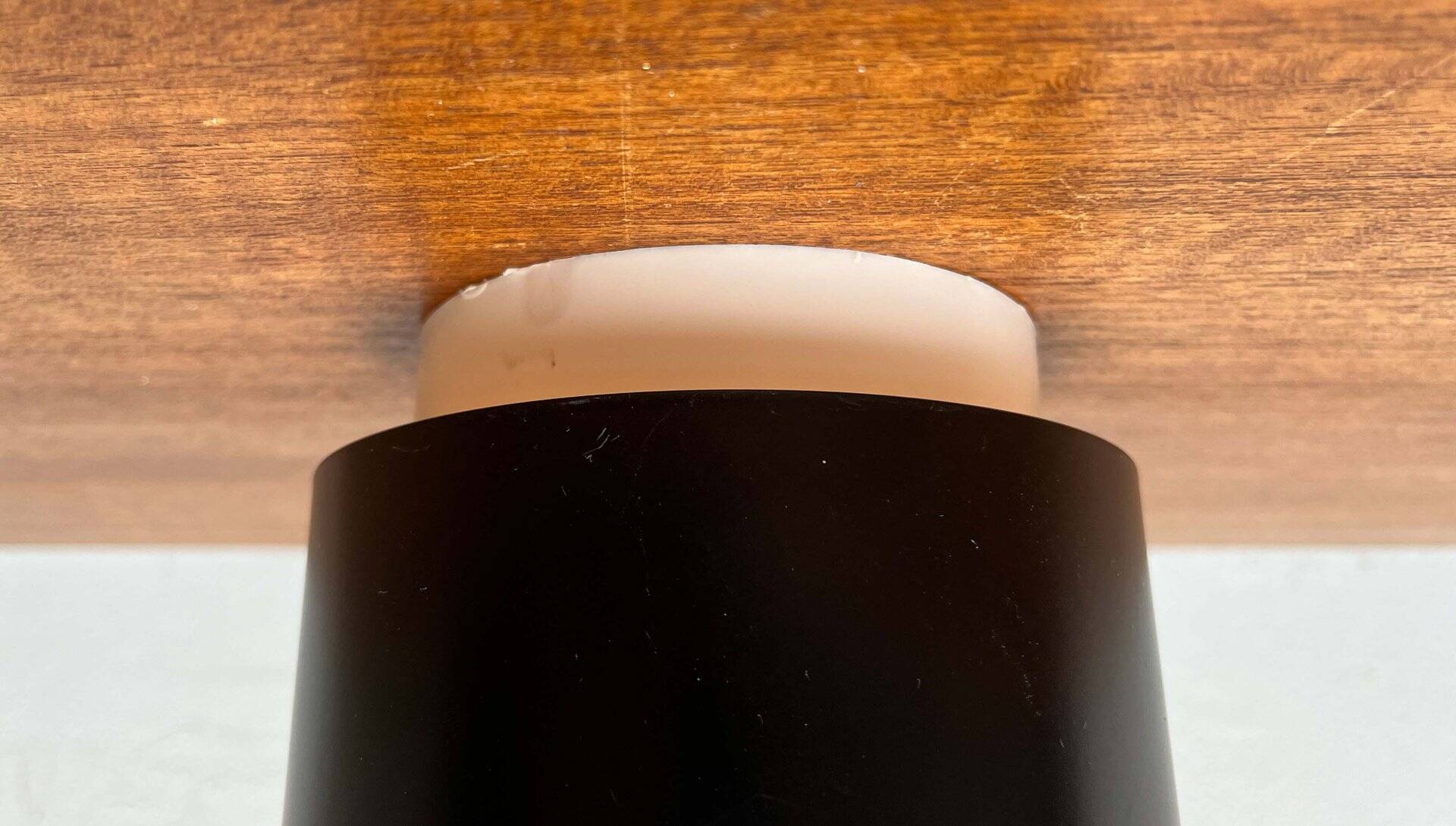 Vintage minimalist ceiling light from Ikea, 1980s.