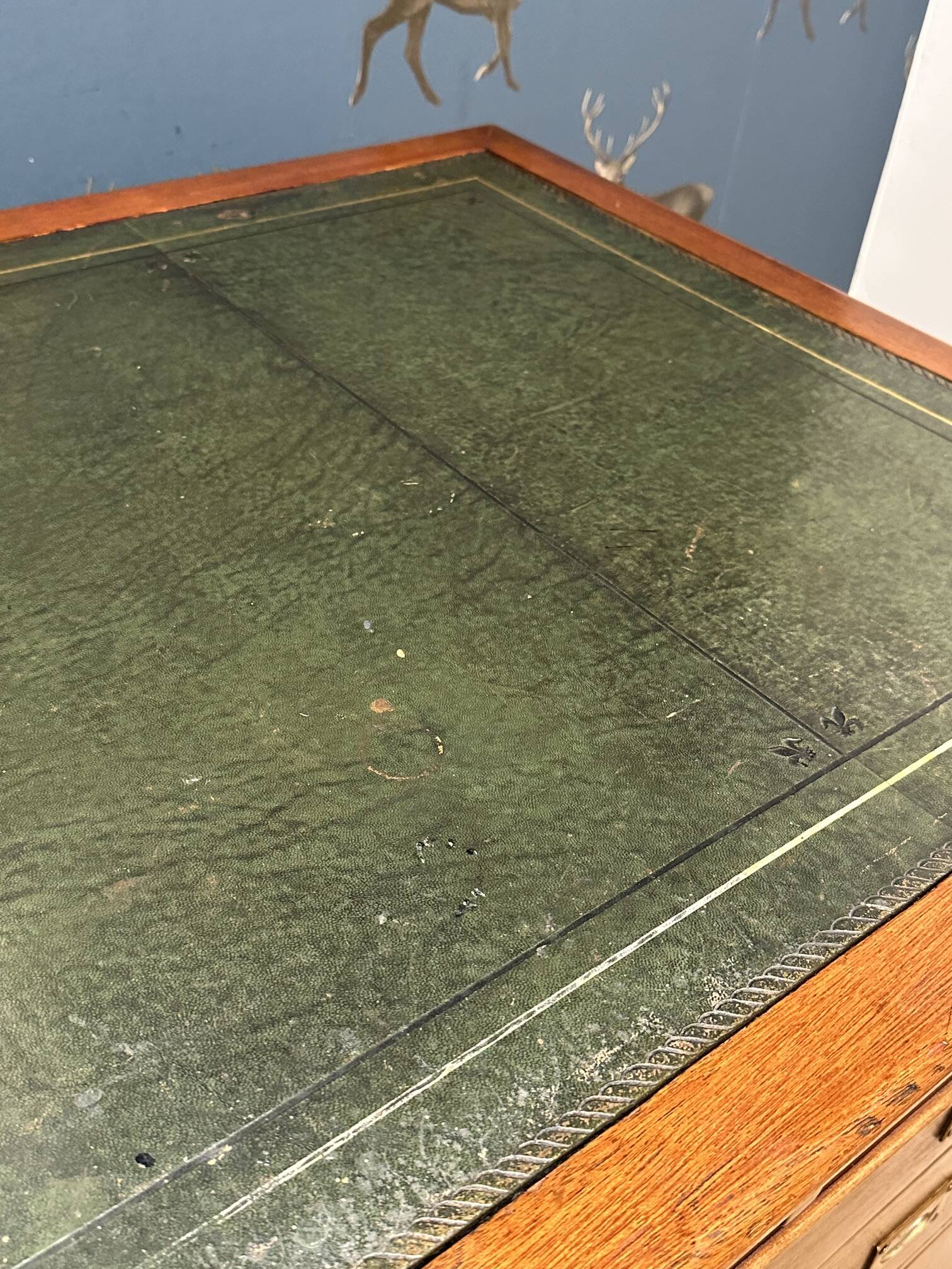 antique campaign desk