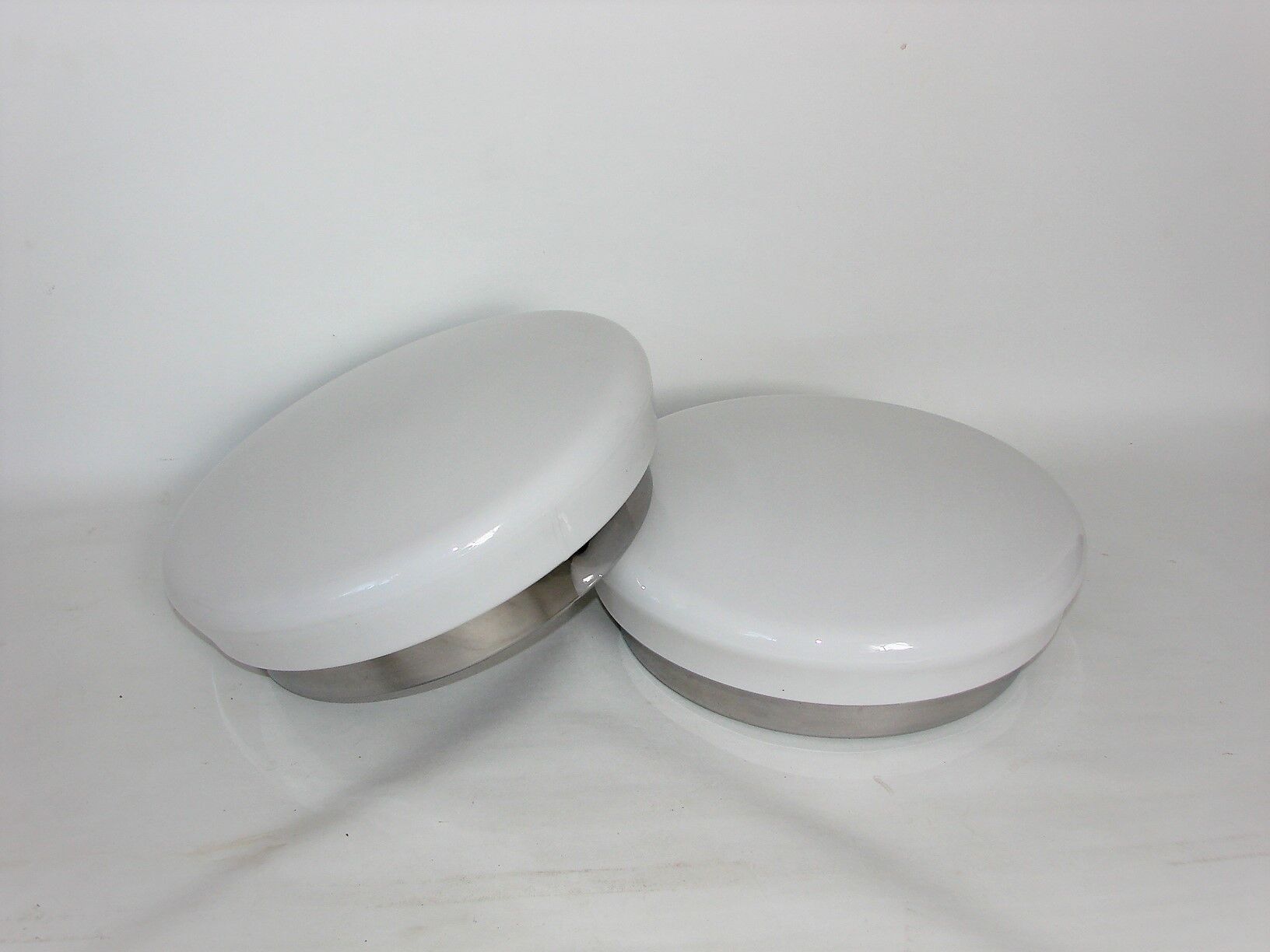 Pair of modern wall lamps, 1980s
