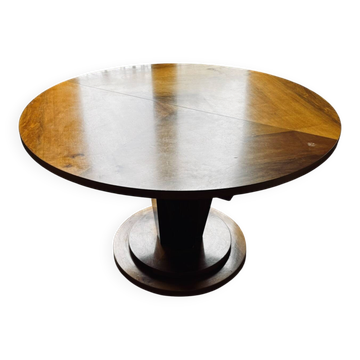 Vintage Art Deco extendable dining table