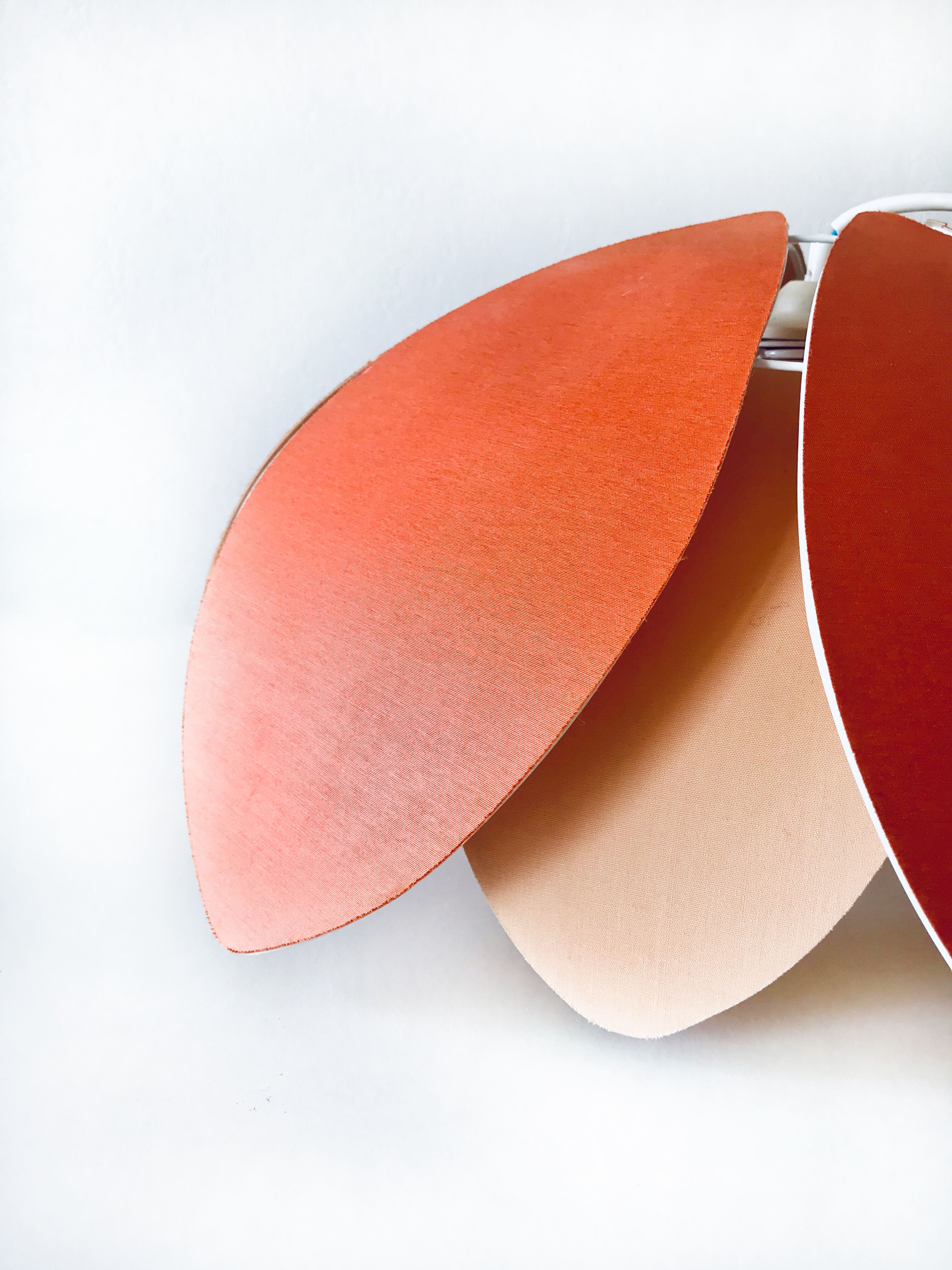 Flower hanging lamp years 70