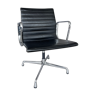 Eames EA 108 Black Leather Office Chair