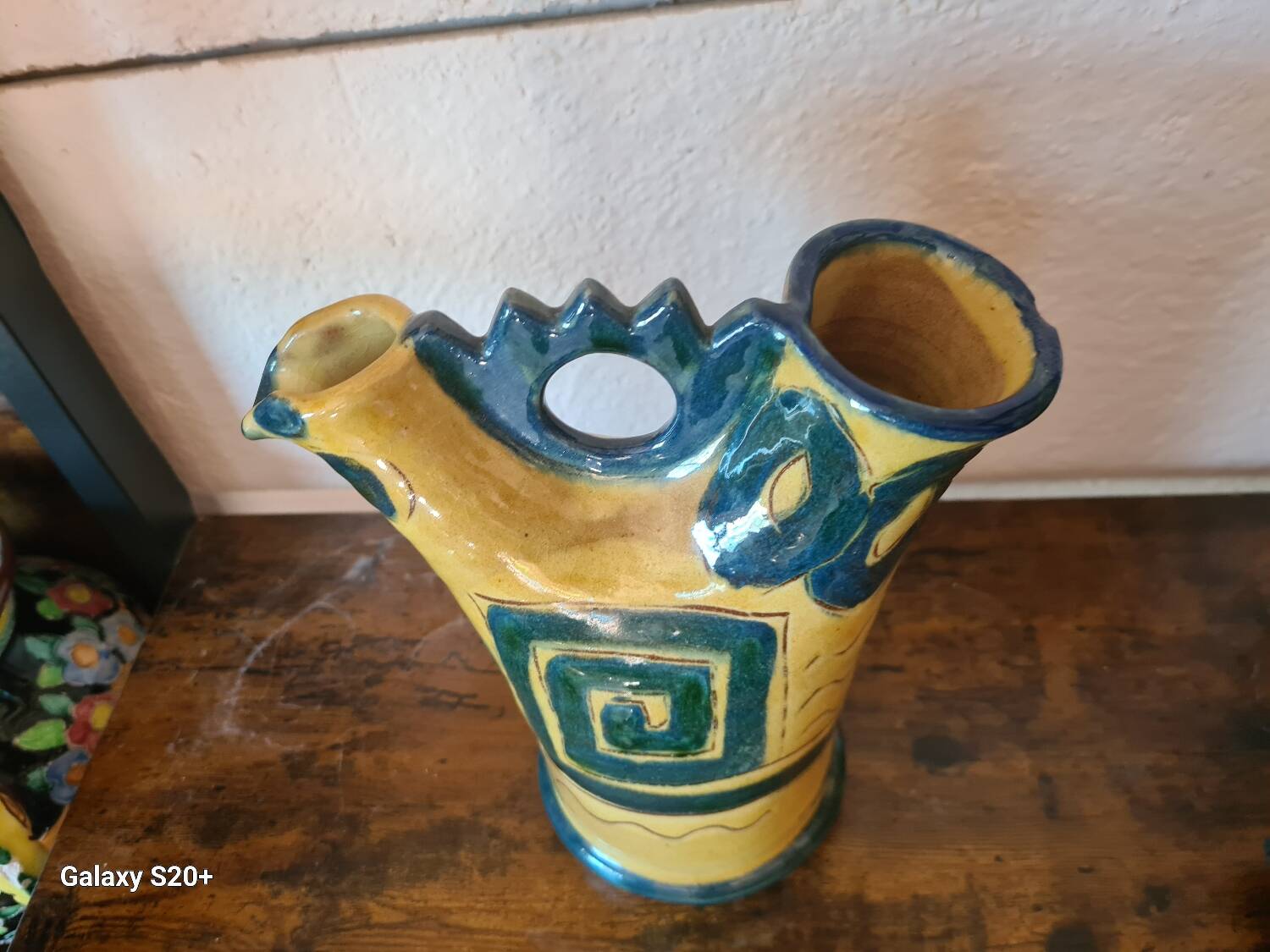 Terracotta jug