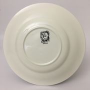 Set Of 6 Dessert Plates Representing 6 Months Of The Year. "Digoin Sarreguemines"