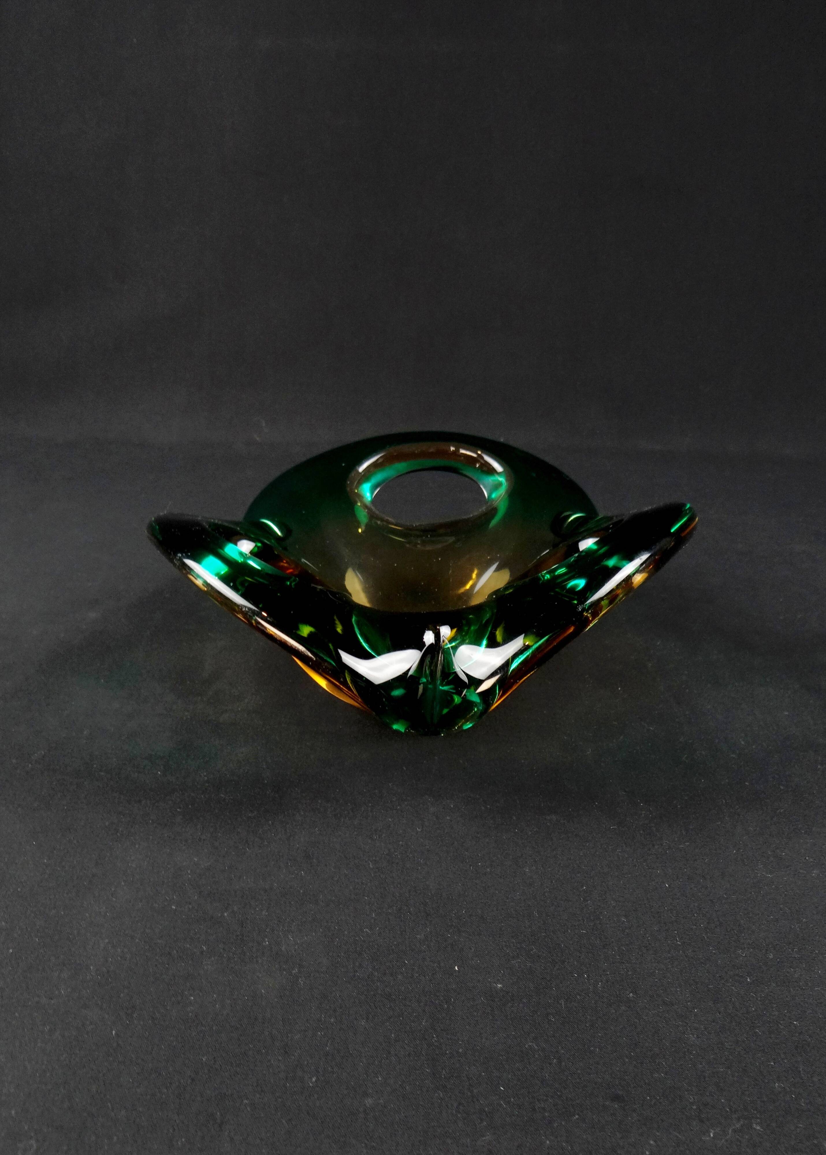 Vintage 1970s Murano glass trinket dish/ashtray