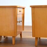 Pair of vintage bedside tables 1960s