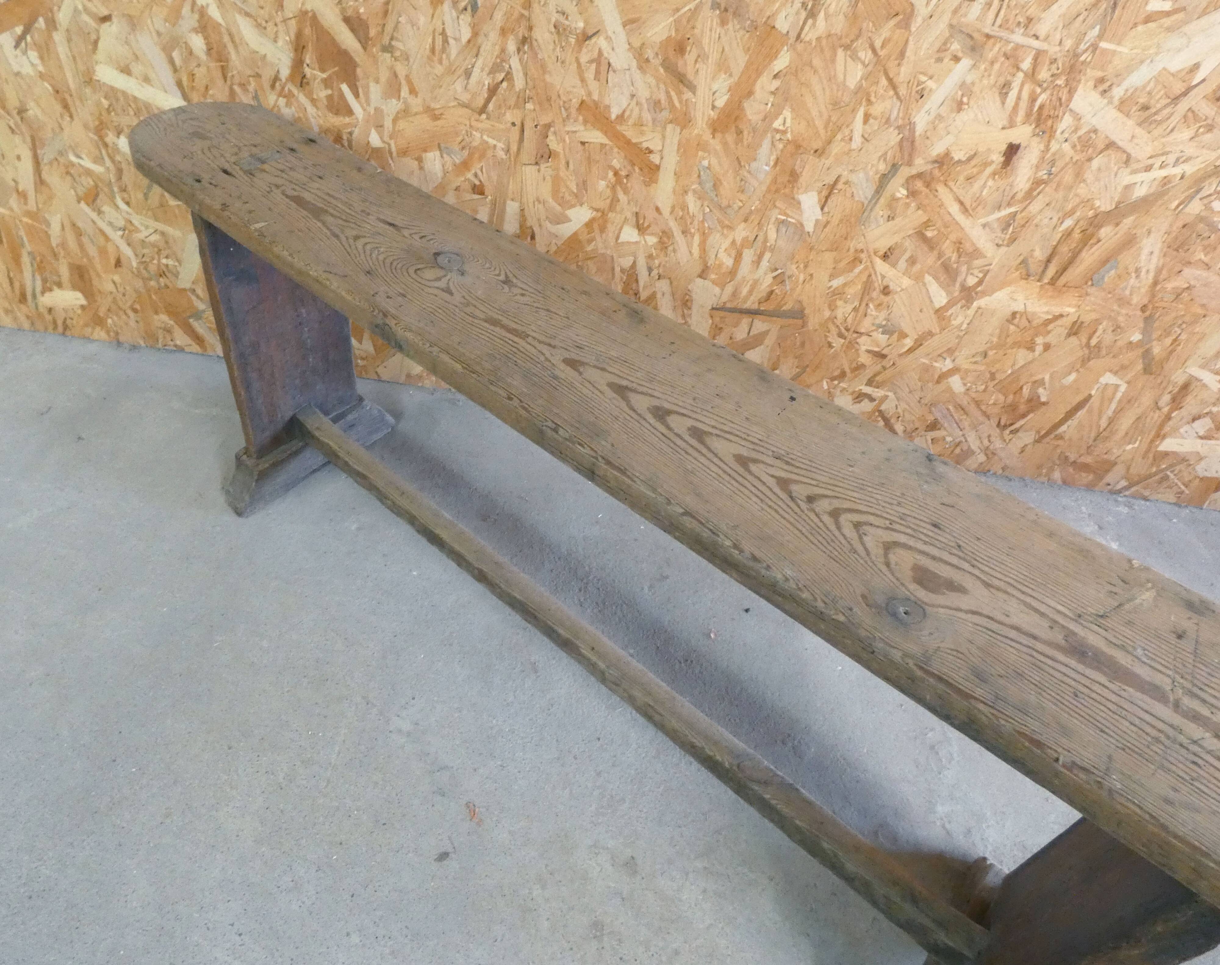 old farm bench