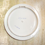 Wall plate by Alighiero Boetti for Alitalia ITalia Year 1986