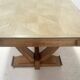 Table bureau Art Déco en chêne cérusé du XX siècle