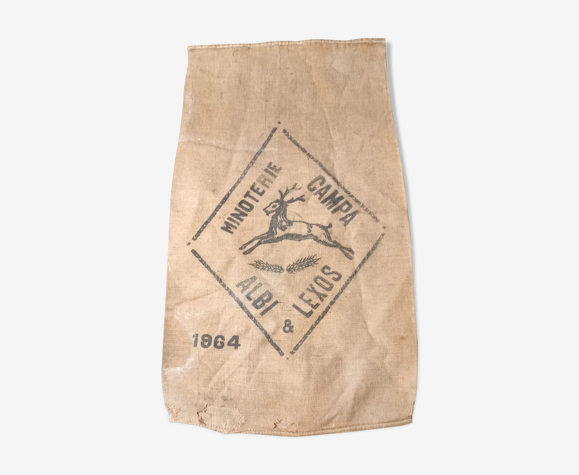 Sac toile de jute 1964 albi