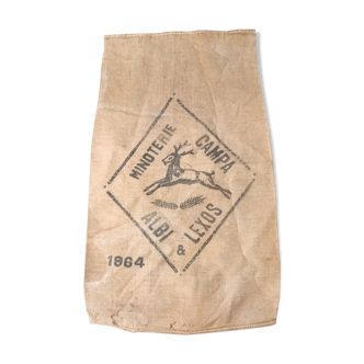 Sac toile de jute 1964 albi