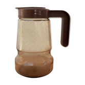 Carafe verseuse en verre fumé Normar France