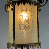 Bronze lantern in Napoléon III style circa 1900