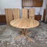 Dyrlund, vintage 1960s XXXXL extendable Danish dining table