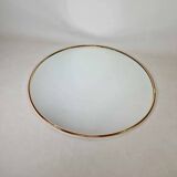 Large round wall mirror from the 60s.