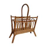 Wicker rattan magazine holders