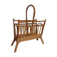 Wicker rattan magazine holders