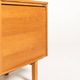 Kinnarps Oak Tambour Document Cabinet, Sweden