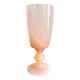 Vase en opaline rose