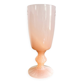 Pink opaline vase