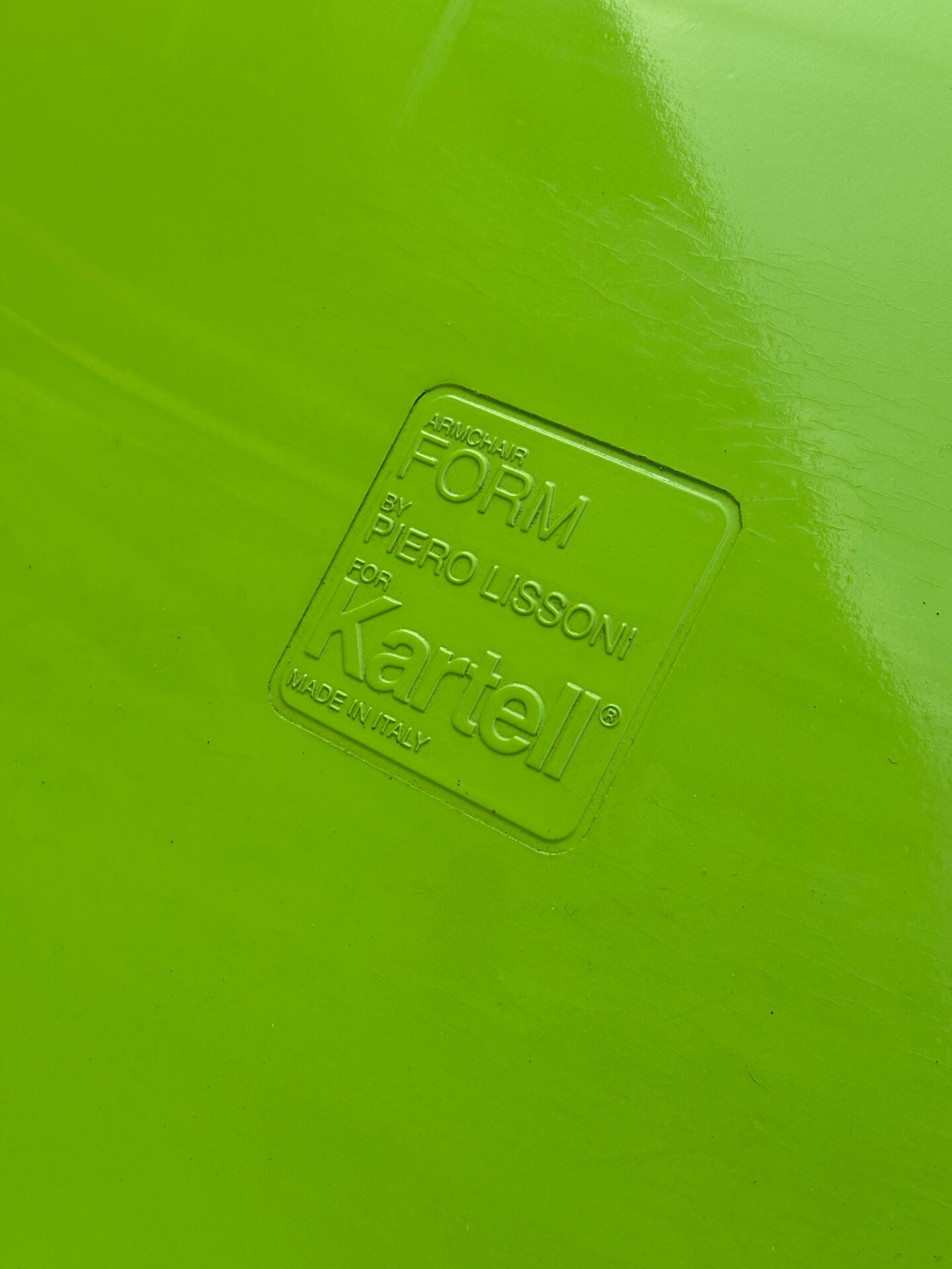 Fauteuil Form par Piero Lissoni pour Kartell