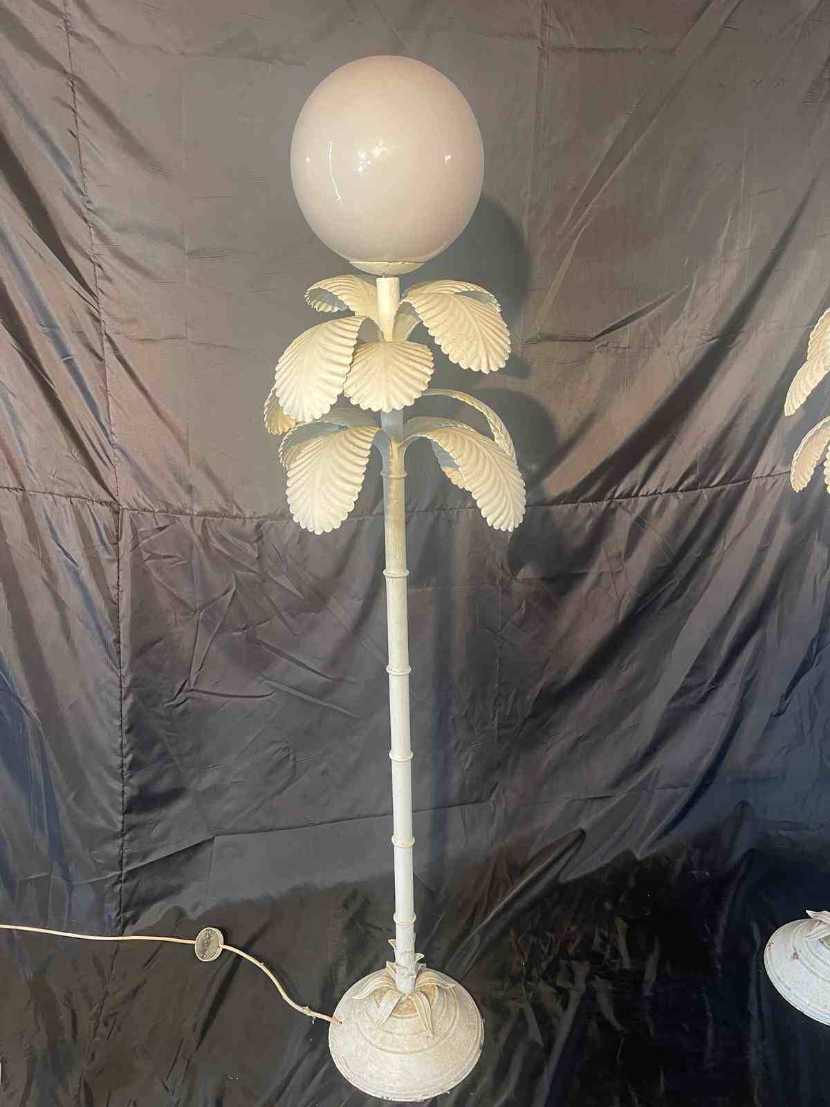 Pair of floor lamps