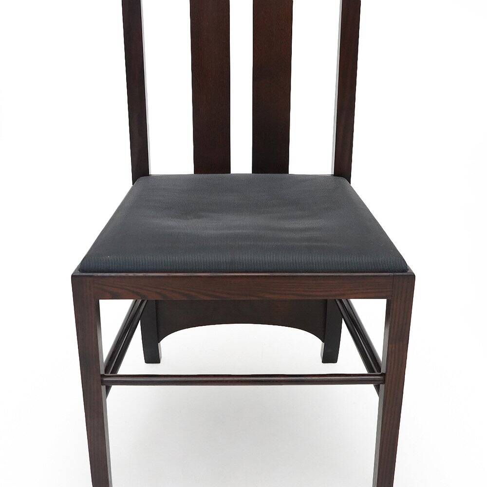Ingram chairs by Charles Rennie Mackintosh for Cassina, 1980s, set of 6.