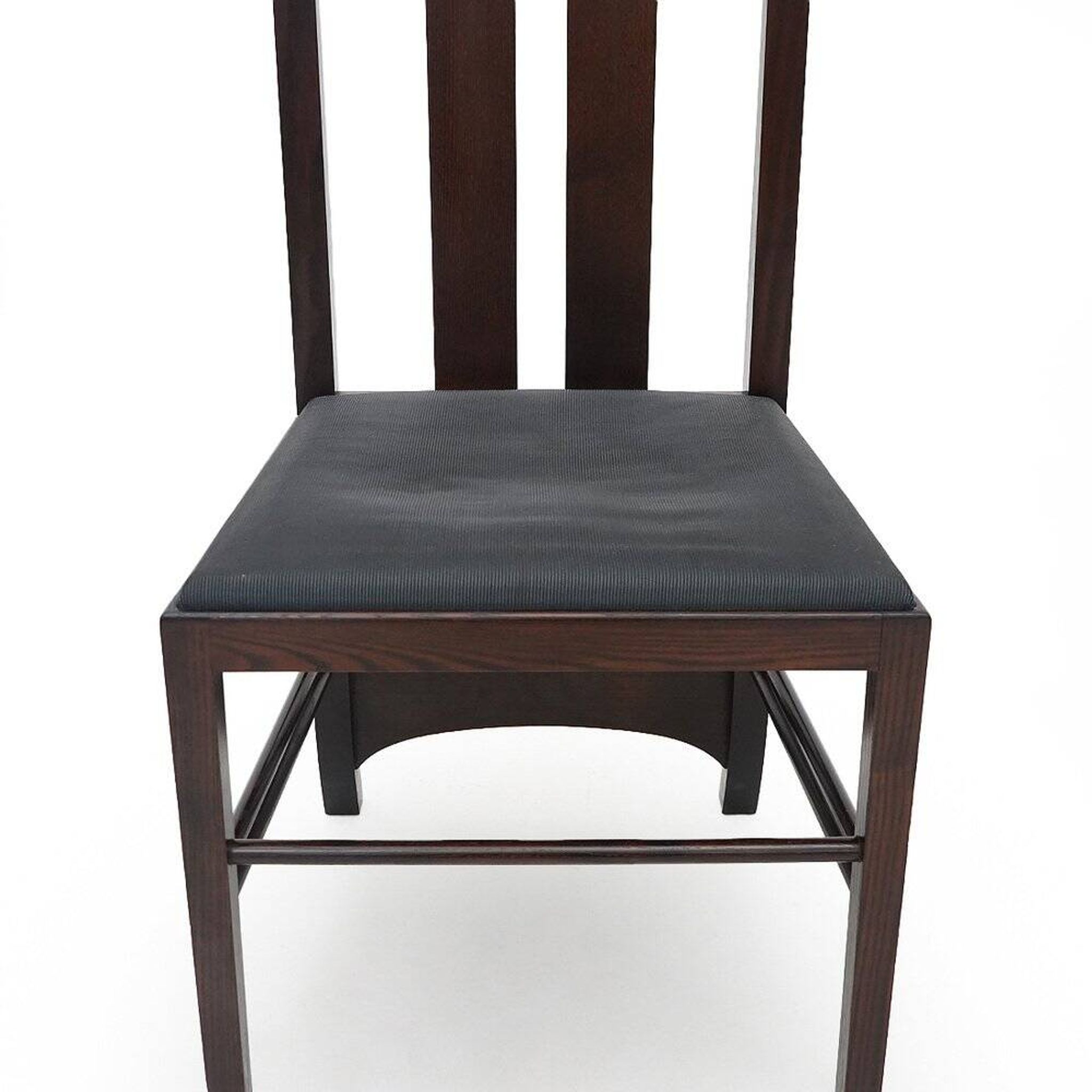 Ingram chairs by Charles Rennie Mackintosh for Cassina, 1980s, set of 6.