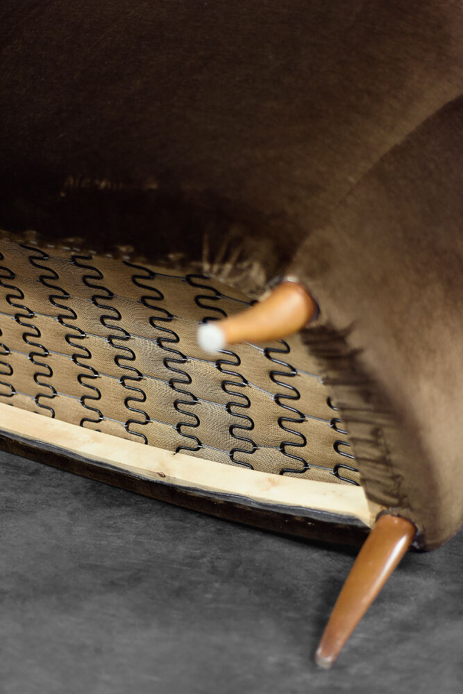 Vintage mid-century scandinavian modern paradiset sofa by kerstin hörlin-holmquist for nk