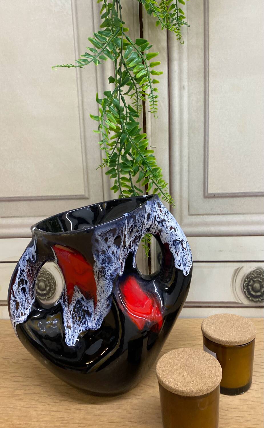 Vallauris ceramic vase