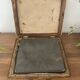 Old hot water bottle foot rest, heater