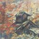 Dessin pastel signé