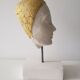 Art-Deco woman's head