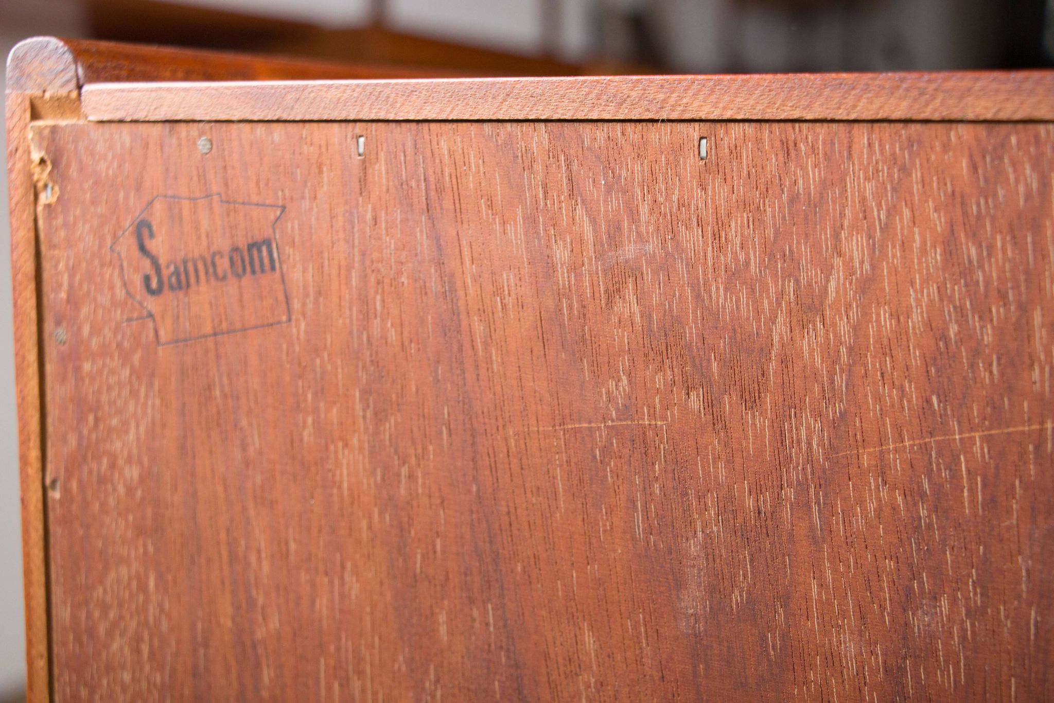 Enfilade Danoise en Teck 200 cm, modèle 31b, par Johannes Andersen 1960.