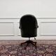 Classic English Chesterfield Director Chair Green