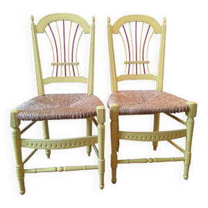 Lot de 2 chaises '' Un - style chic