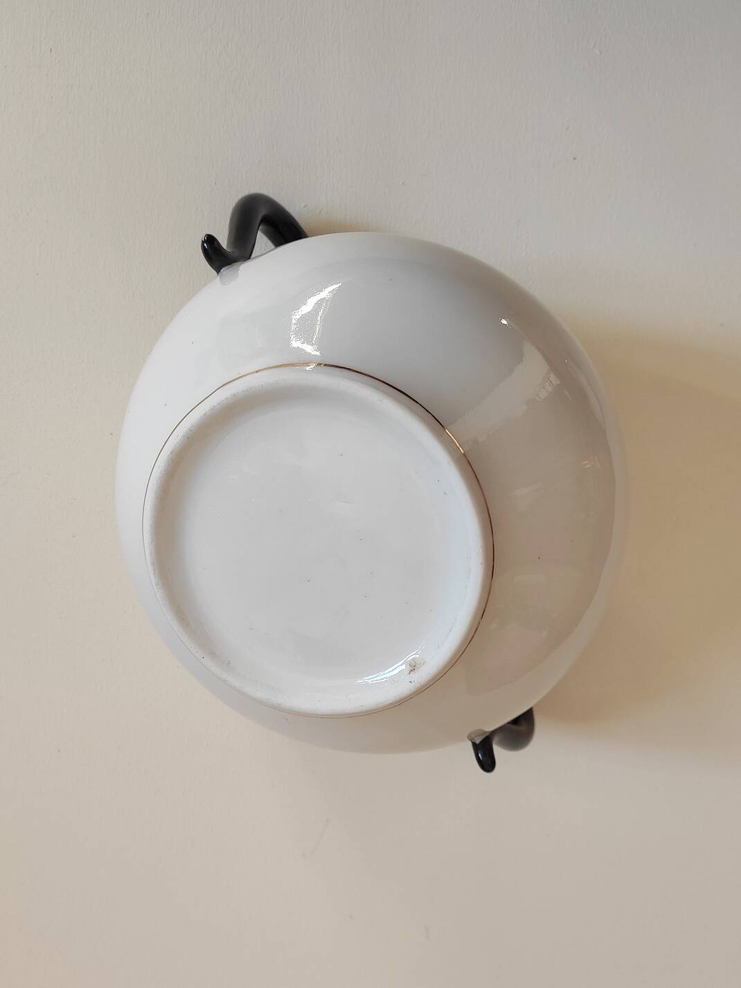 Large porcelain candy dish