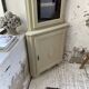 Corner display cabinet from the 1950s