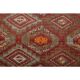 Vintage Turkish Hand-Knotted Wool Cotton Red Runner Rug 146x335