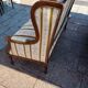Sofa sofa old style louis xvi 2 places with cushion