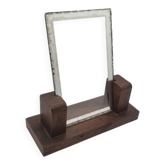 Art Deco Wooden Photo Holder