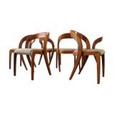 Set of 6 chairs Baumann 1970