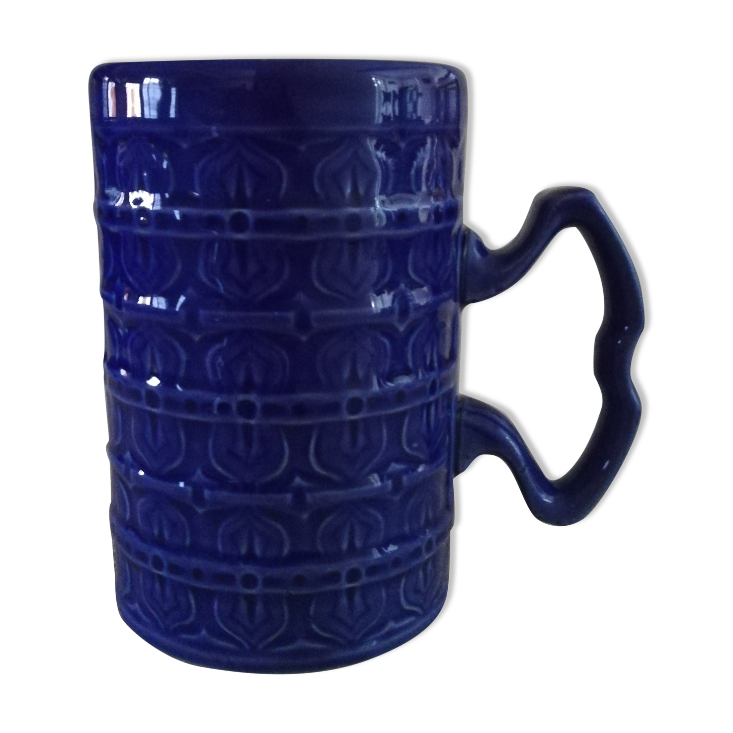 Glazed ceramic mug